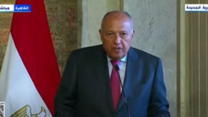 سامح0 شكري وزير الخارجية 