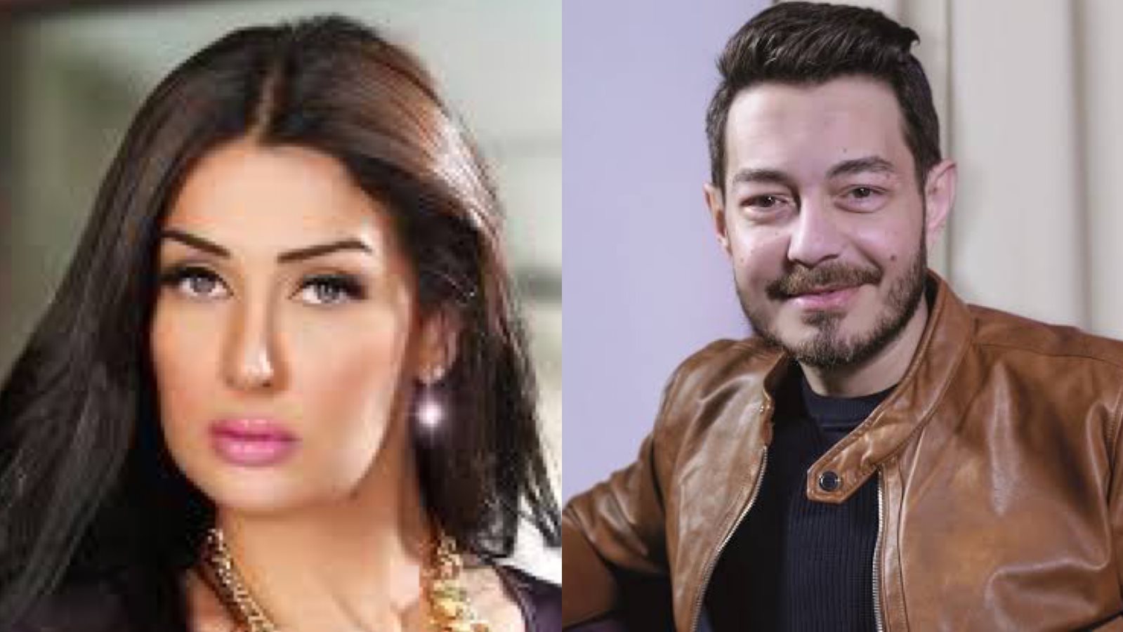 أحمد زاهر وغادة عبد الرازق 