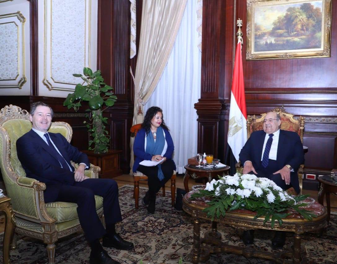  المستشار عبد الوهاب عبد الرازق رئيس مجلس الشيوخ 