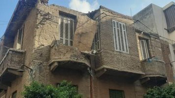 انهيار شرفة عقار