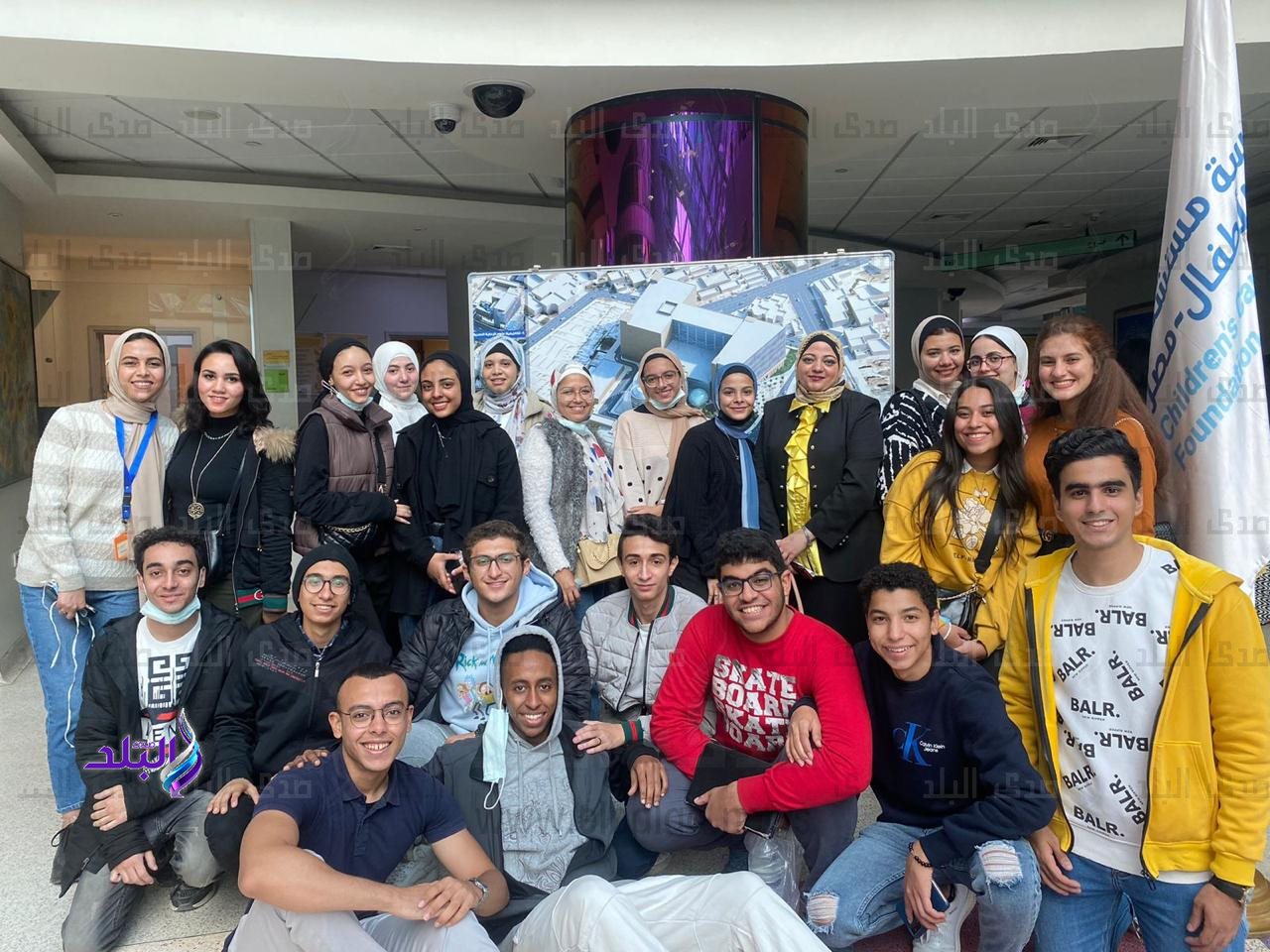 زيارة ميدانية لمستشفى سرطان الأطفال ٥٧٣٥٧