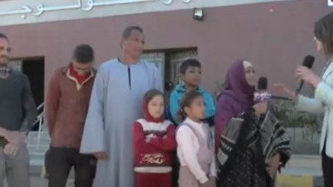 الحاجة زينب مواطنة من بني سويف 