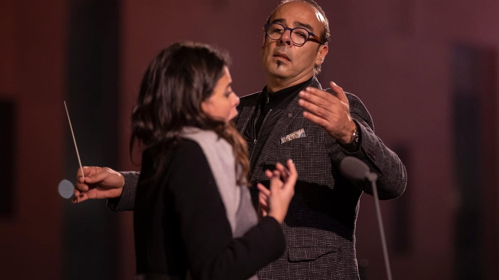 نادر عباسي وفاطمة سعيد