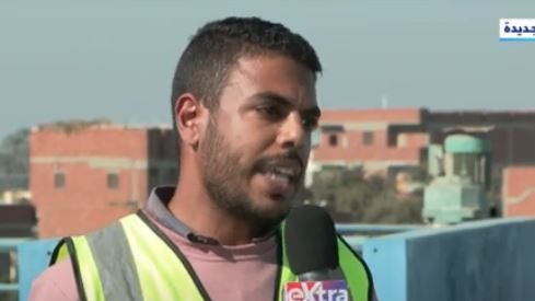 المهندس محمود فؤاد مسؤول محطات مياه الشرب ببني سويف