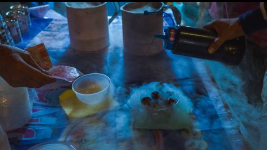 حلوى أنفاس التنين