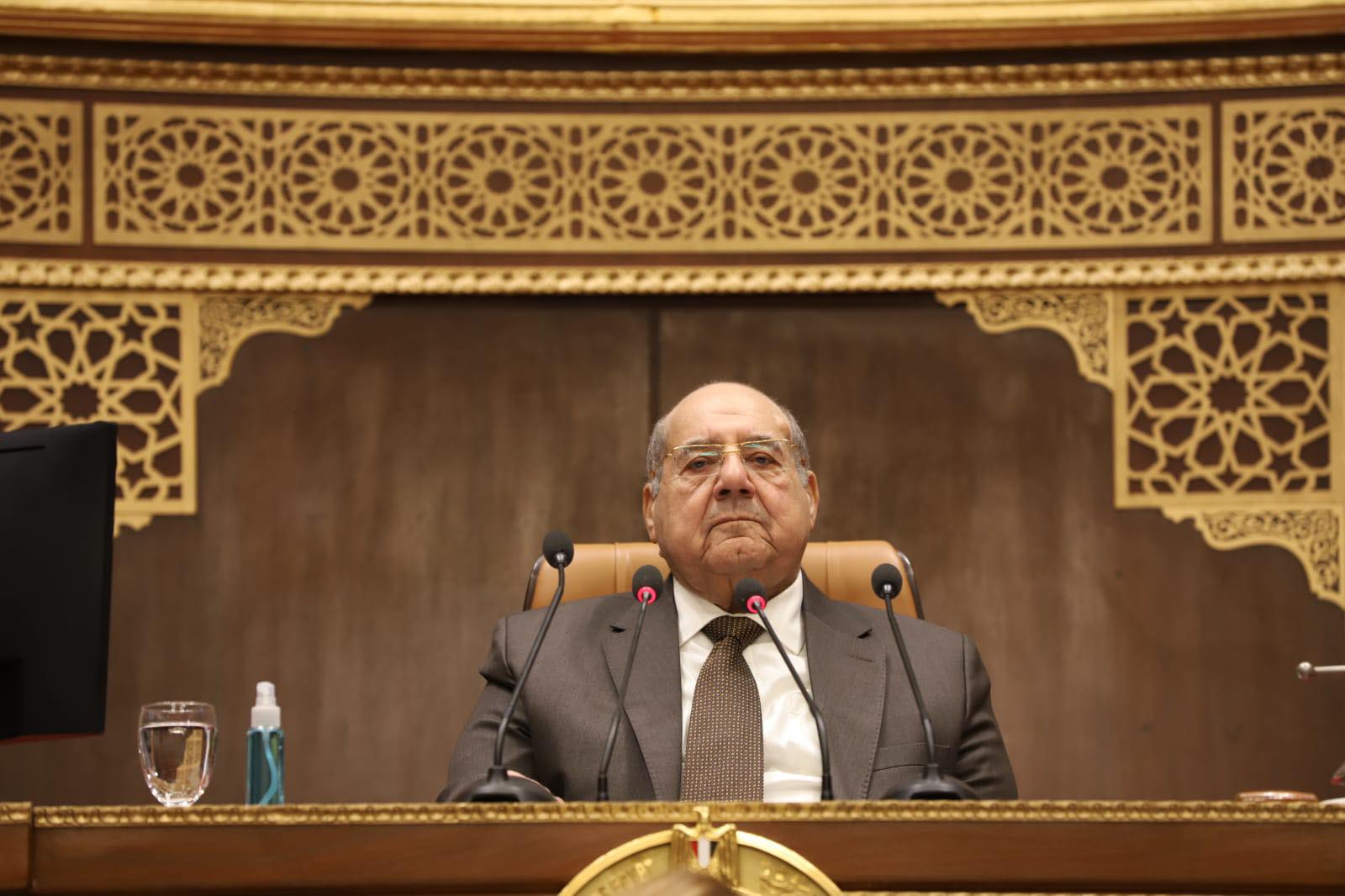 المستشار عبد الوهاب عبد الرازق ، رئيس مجلس الشيوخ