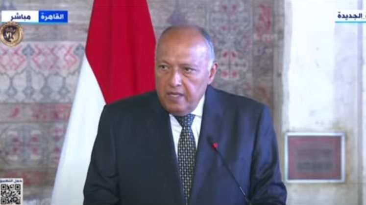 سامح شكري وزير الخارجية 