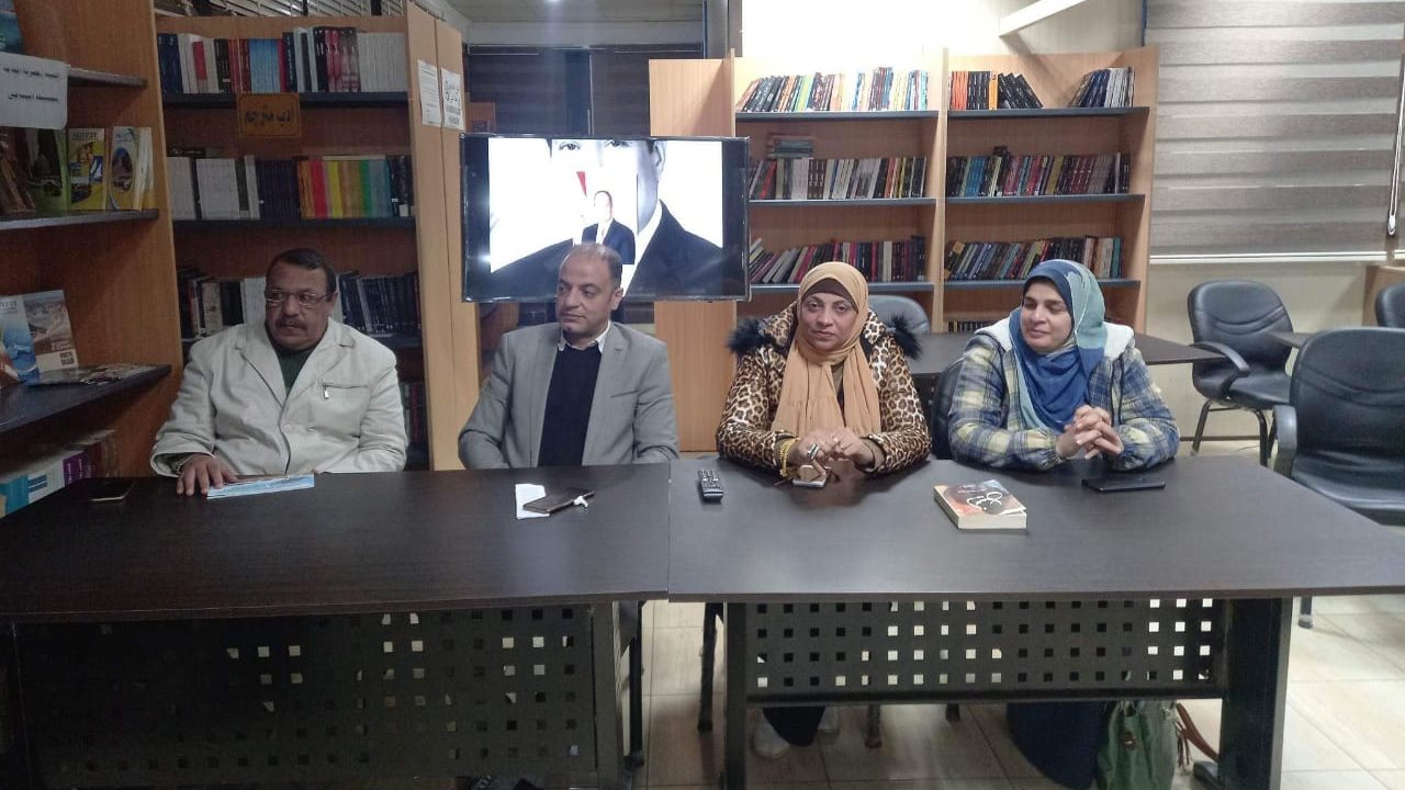 فاعليات الصالون الثقافي بمكتبة مصر العامة فرع أسيوط 