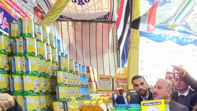 إفتتاح معرض "أهلاً رمضان" للسلع الغذائية والرمضانية 