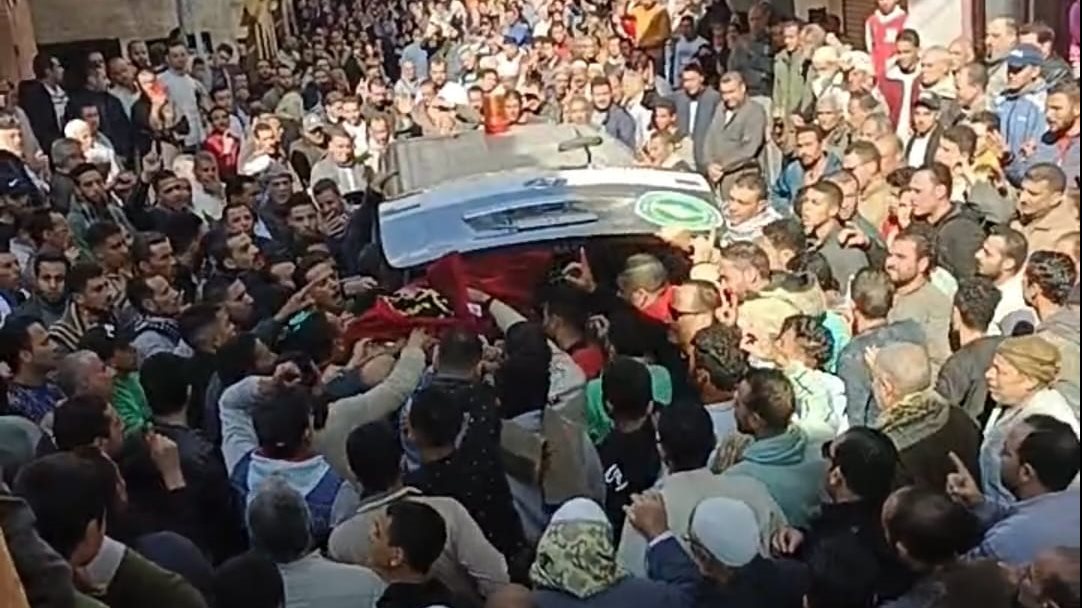أهالي البحيرة يشيعون جثمان الطالبة شروق المتوفاة 