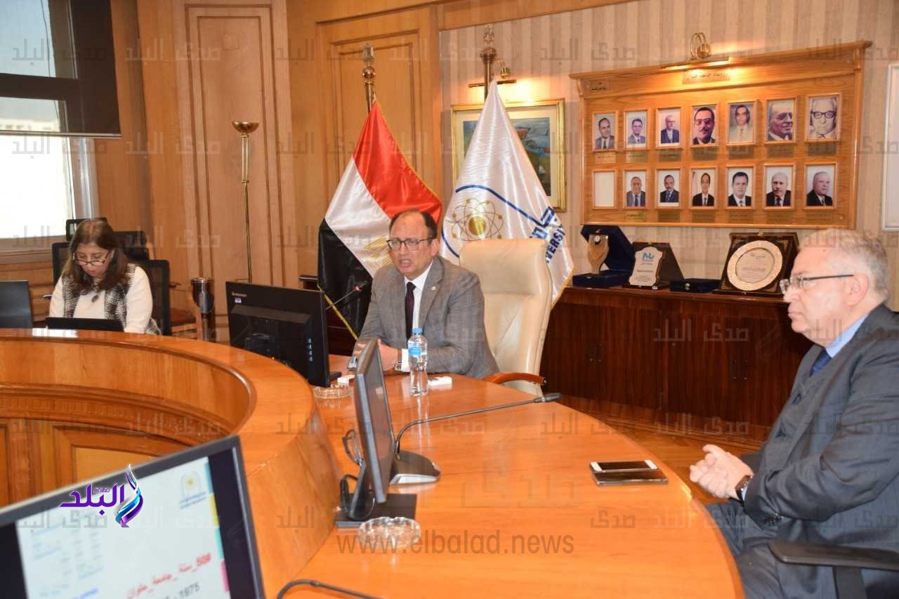 اجتماع اللجنة التحضيرية للإحتفال باليوبيل الذهبي 50 عام لجامعة حلوان3