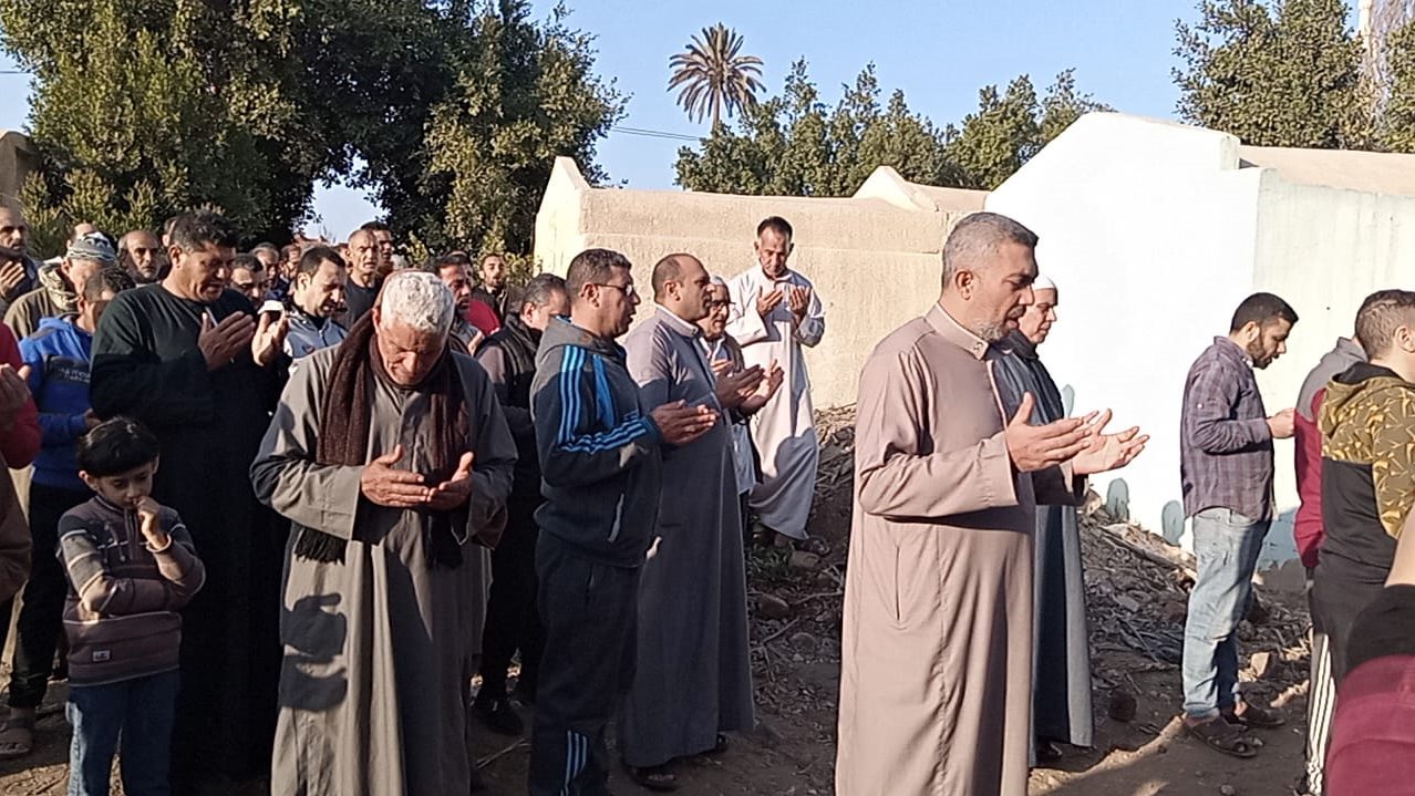 جنازة شعبية بالغربية 