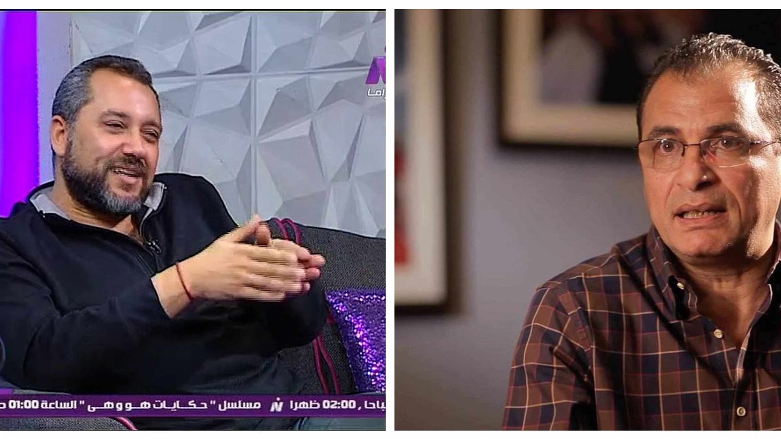 نادر صلاح الدين ومحمود كامل 