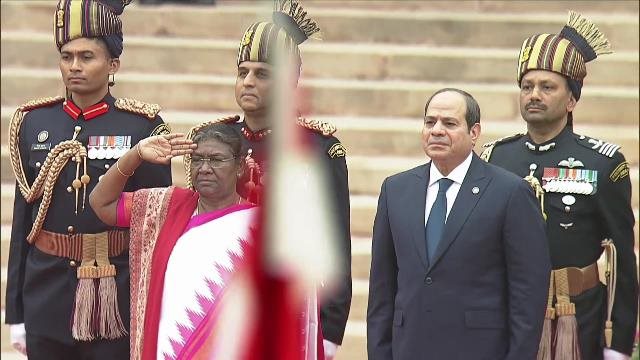 الرئيس السيسي في الهند 