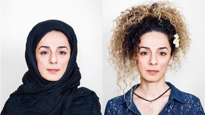 الصحفية الإيرانية 