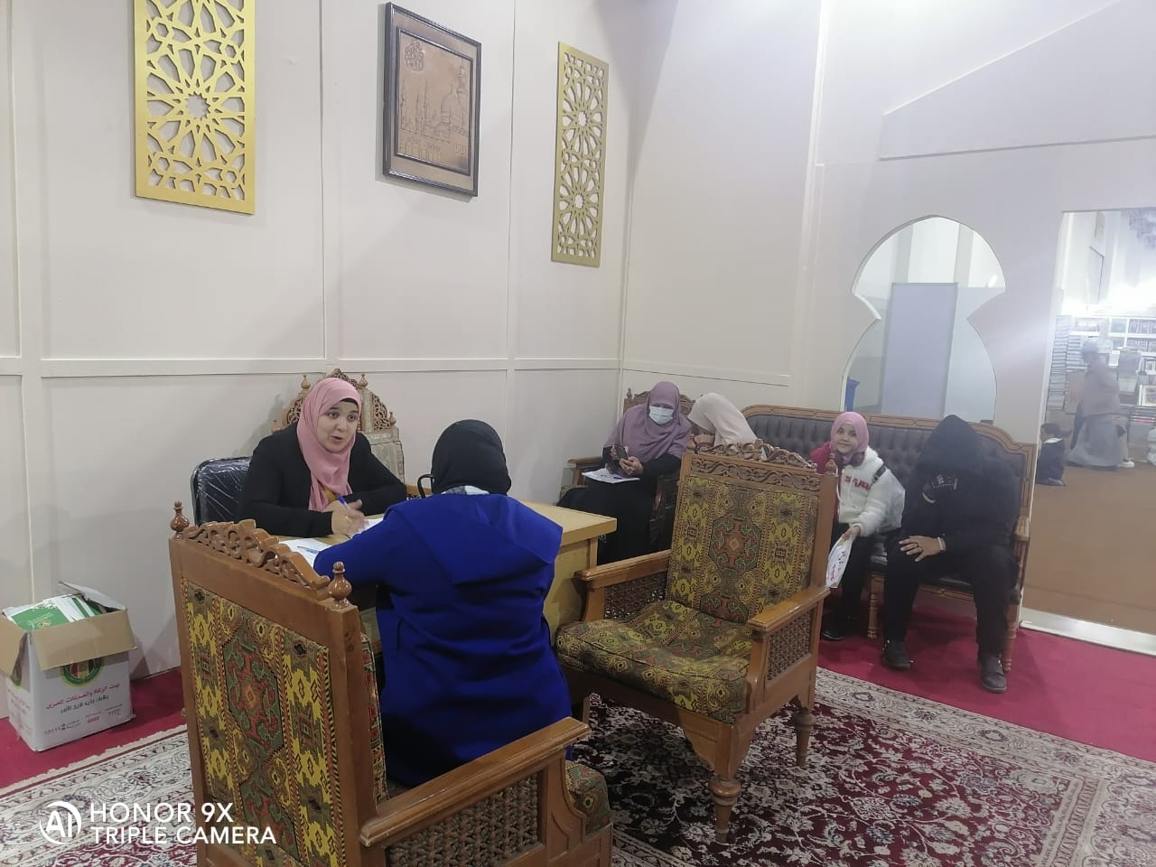 ركن الفتوى بمعرض الكتاب