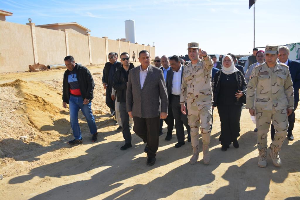 وزير التنمية المحلية في مطروح