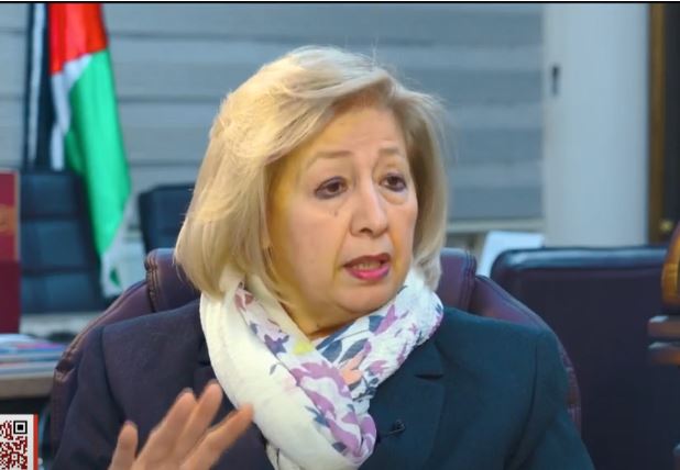 هيفاء النجار وزيرة الثقافة الأردنية