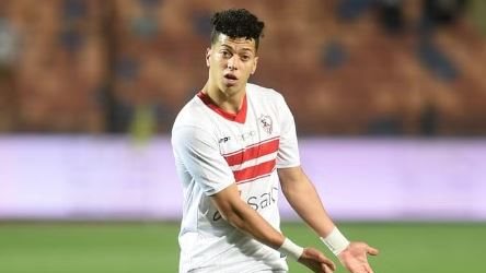 إمام عاشور لاعب نادي الزمالك