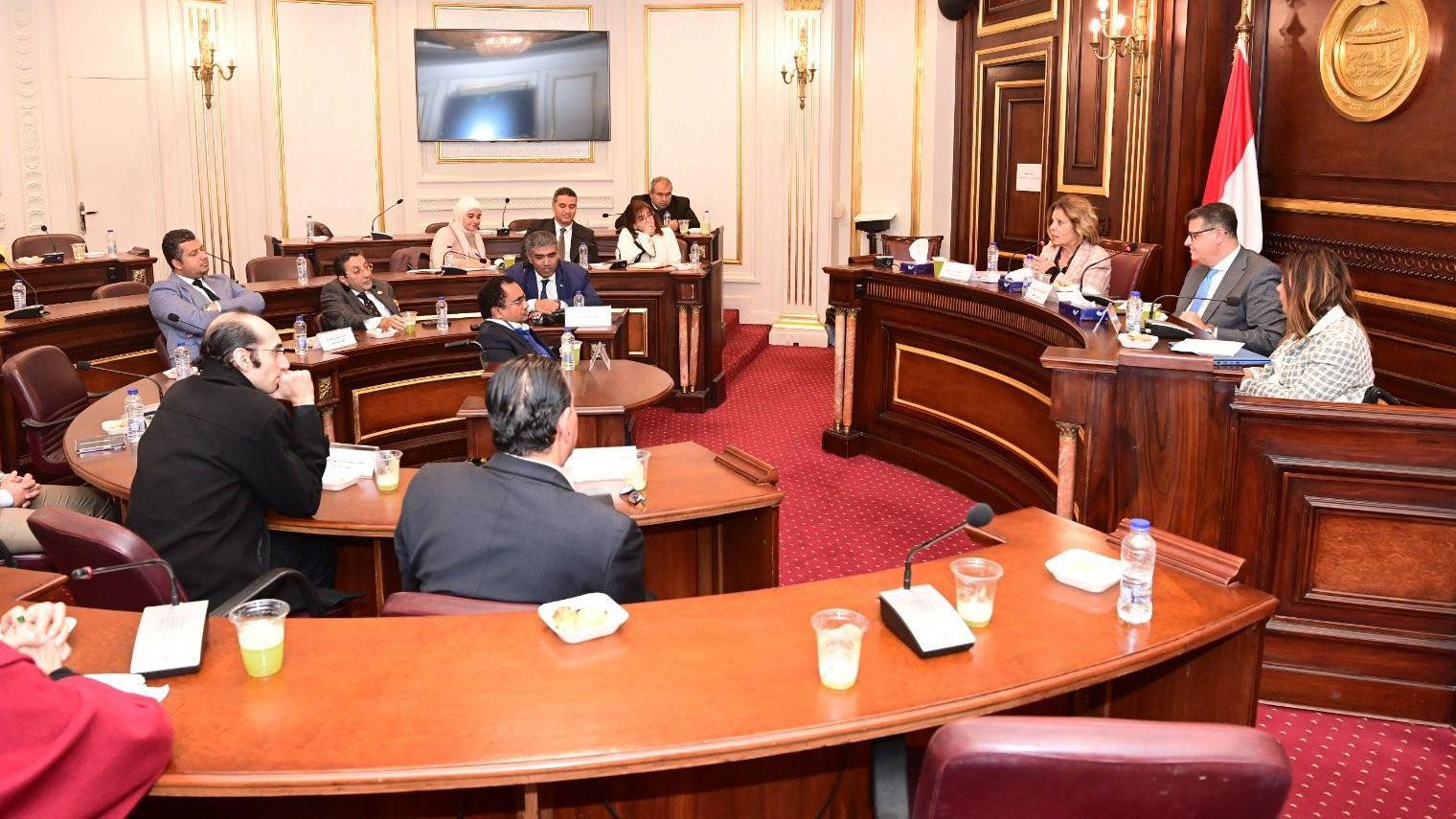 إجتماع لجنة حقوق الإنسان بالبرلمان 