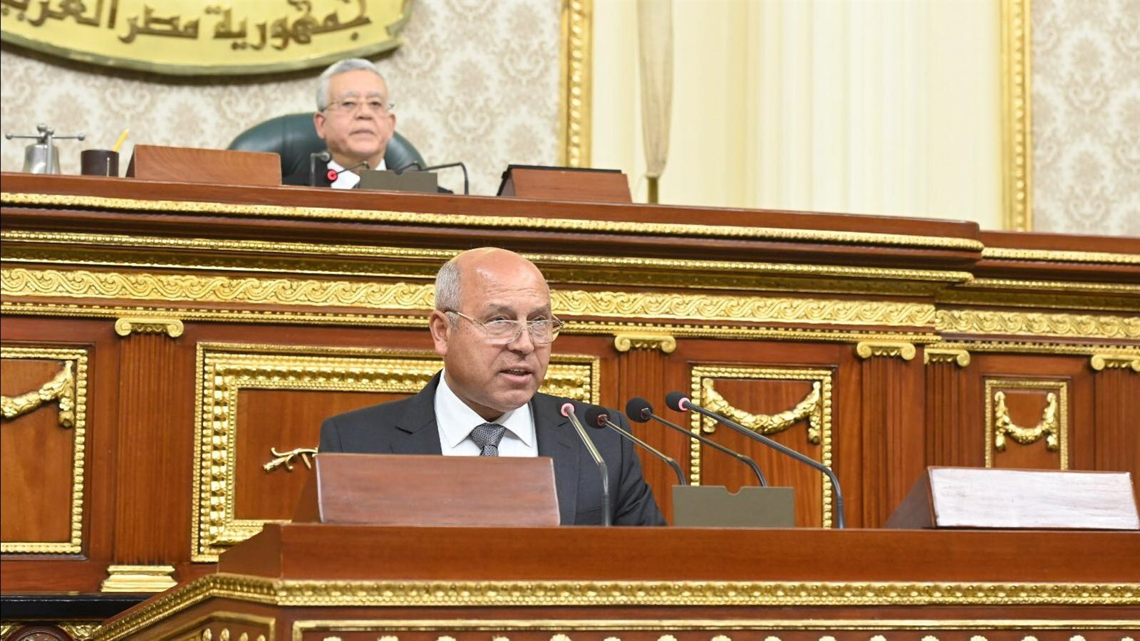  الفريق كامل الوزير، وزير النقل أمام مجلس النواب
