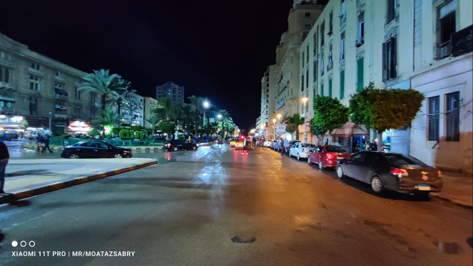 سقوط سيول أمطار بالإسكندرية