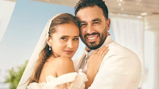 نيللي كريم وزوجها
