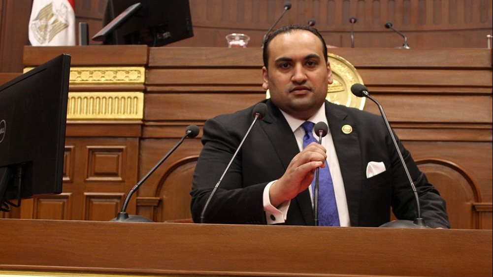 النائب محمد الرشيدي ، عضو لجنة الشباب والرياضة بمجلس الشيوخ