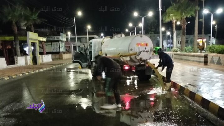 كسح مياه الأمطار 