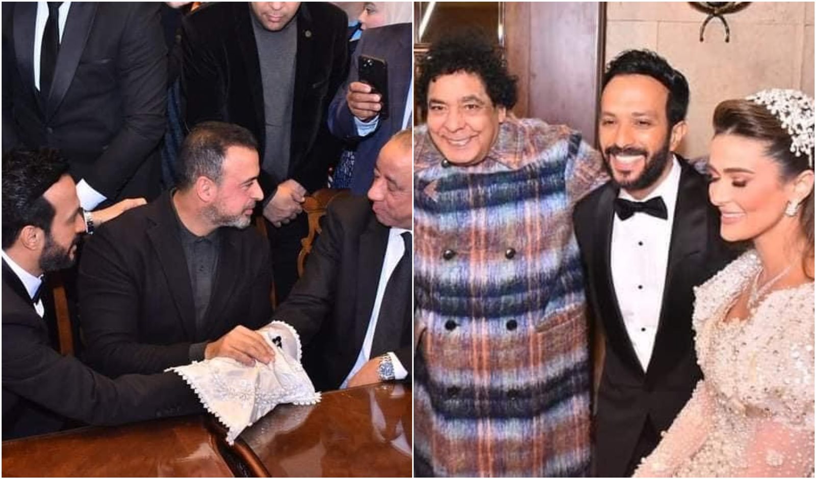 حفل زفاف الفنان أحمد عصام