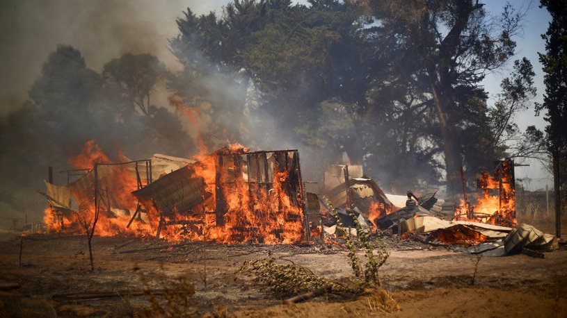 تشيلي.. حرائق غابات مستعرة تودي بحياة 13 شخصا 