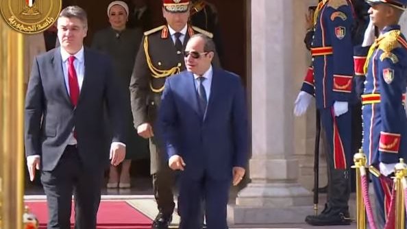 الرئيس السيسي ورئيس جمهورية كرواتيا الرئيس السيسي ورئيس جمهورية كرواتيا
