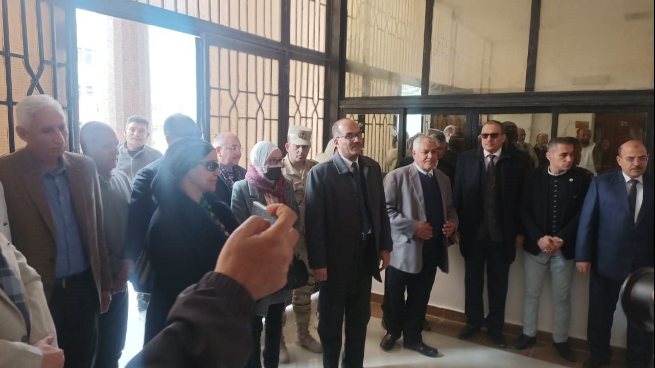 وفد معهد تكنولوجيا المعلومات في زيارة لجامعة العريش 