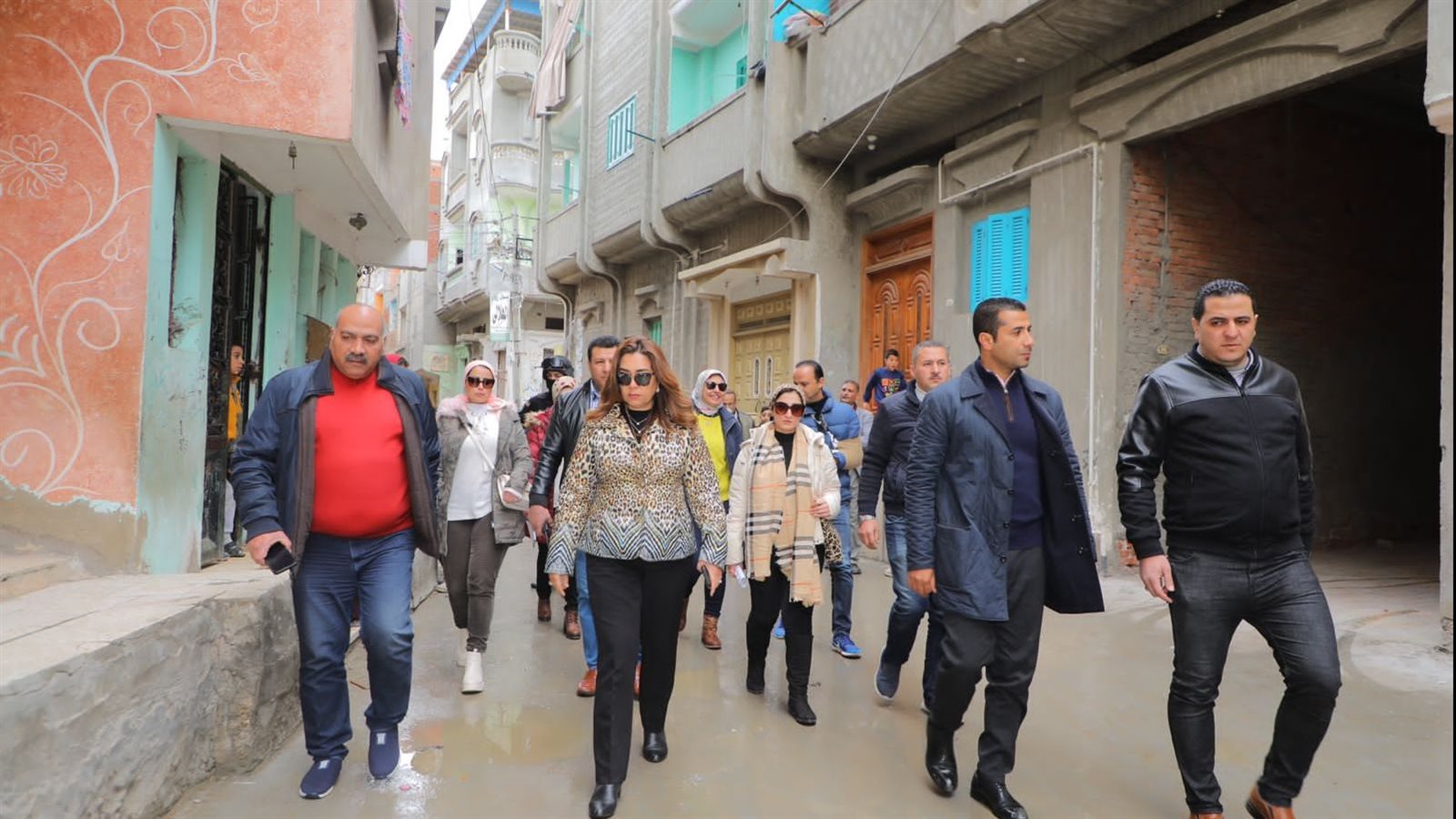 منال عوض محافظ دمياط