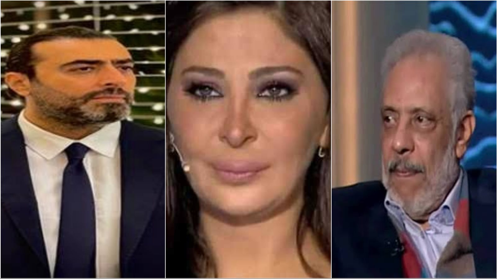 النجوم ينتفضون بسبب الزلزال 