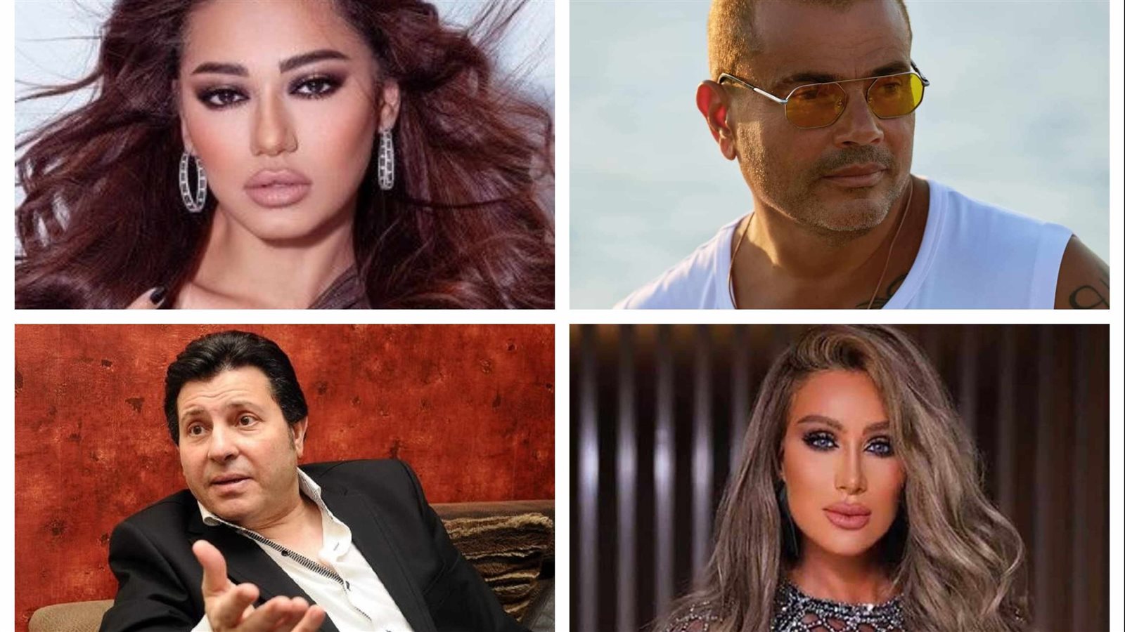 تأجيل حفلات عمرو دياب وهاني شاكر