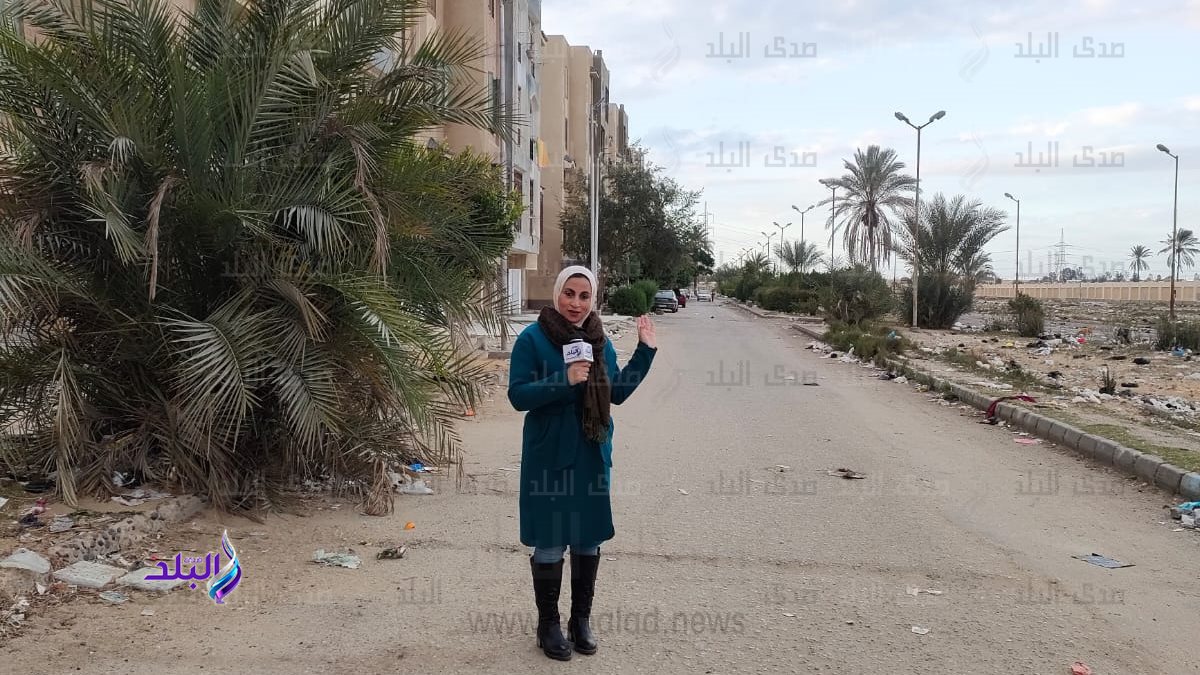 صدي البلد في مكان الواقعة 