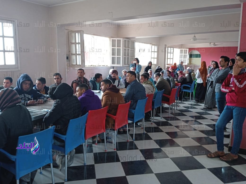 جامعة حلوان تشارك في فعاليات قافلة اختبارات محو الأمية6