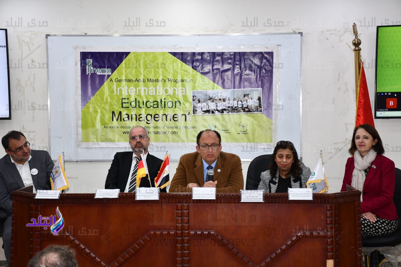فعاليات المؤتمر الدولي الأول لبرنامج ماجستير إدارة التعليم الدولي4