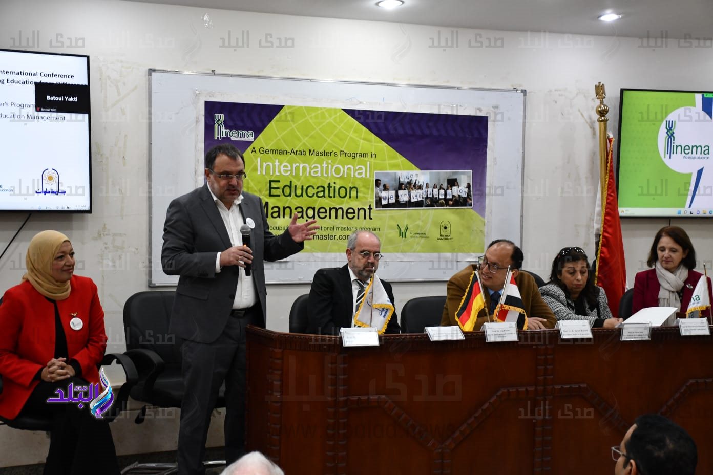 فعاليات المؤتمر الدولي الأول لبرنامج ماجستير إدارة التعليم الدولي6