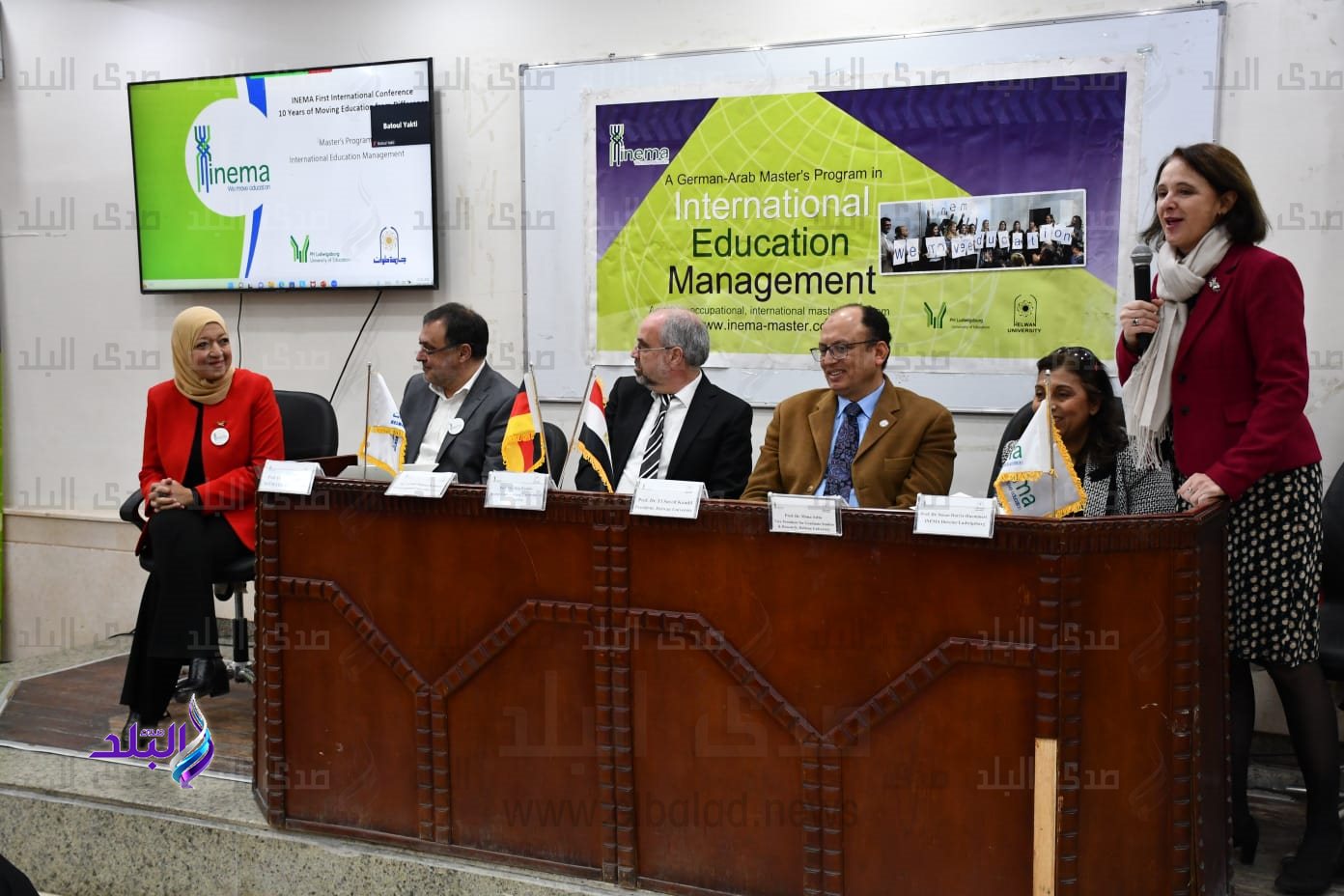 فعاليات المؤتمر الدولي الأول لبرنامج ماجستير إدارة التعليم الدولي8