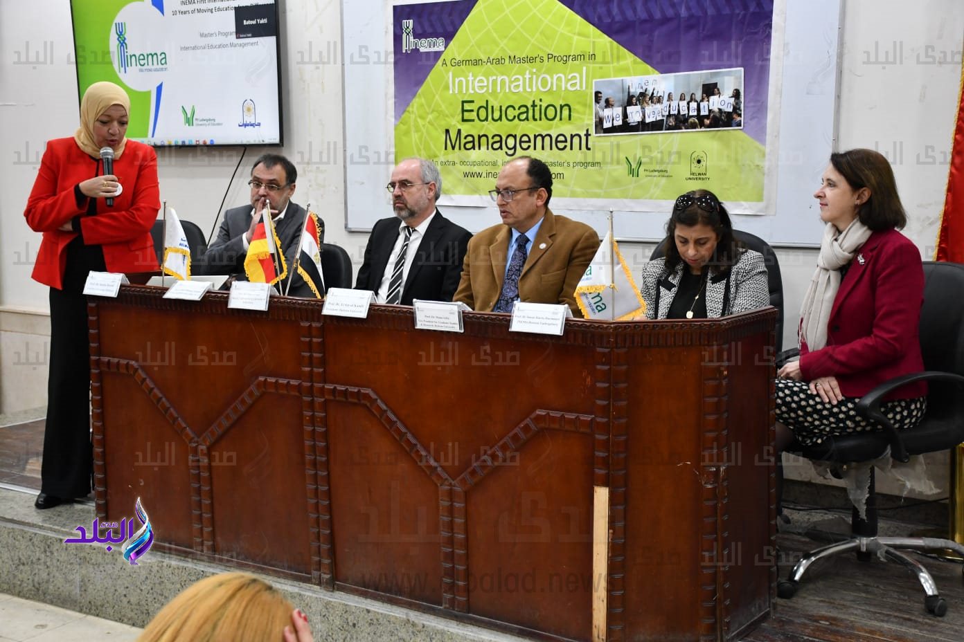 فعاليات المؤتمر الدولي الأول لبرنامج ماجستير إدارة التعليم الدولي11