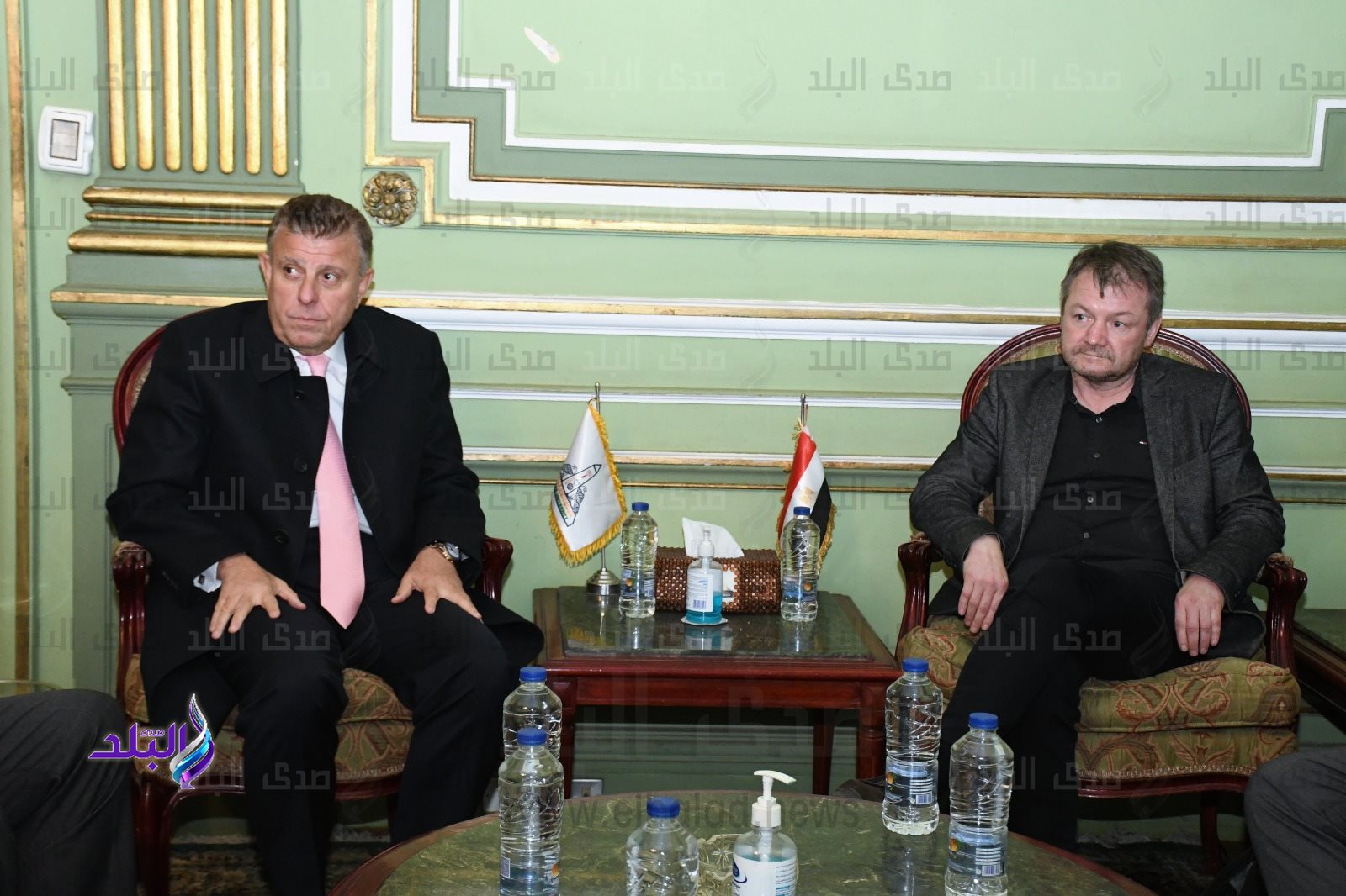 رئيس جامعة عين شمس يستقبل مدير المكتب الإقليمي للهيئة الالمانية2