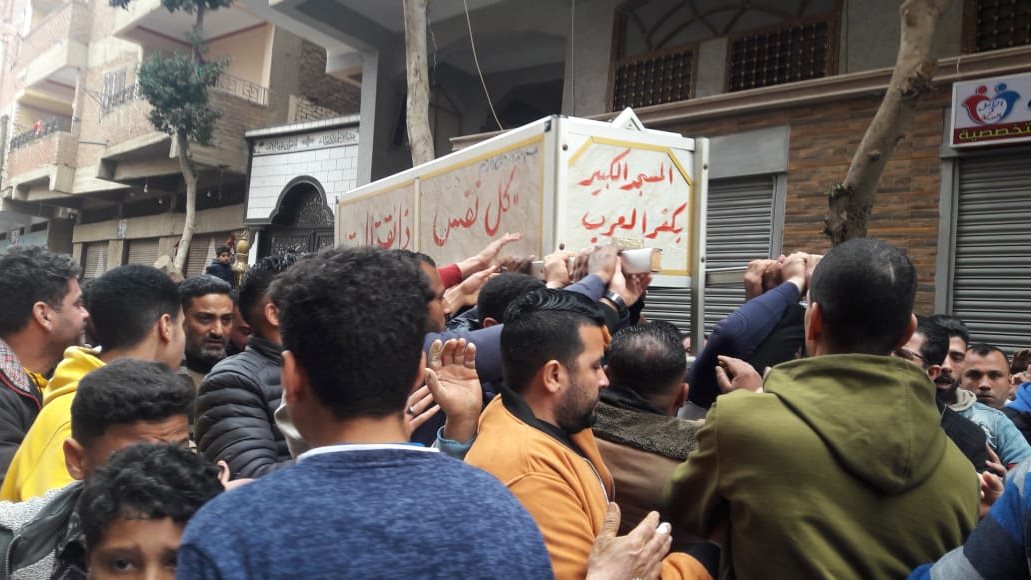جنازة الشاب ضحية لعب كرة القدم في الغربية 
