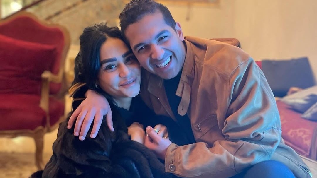 هاني حتحوت وزوجته