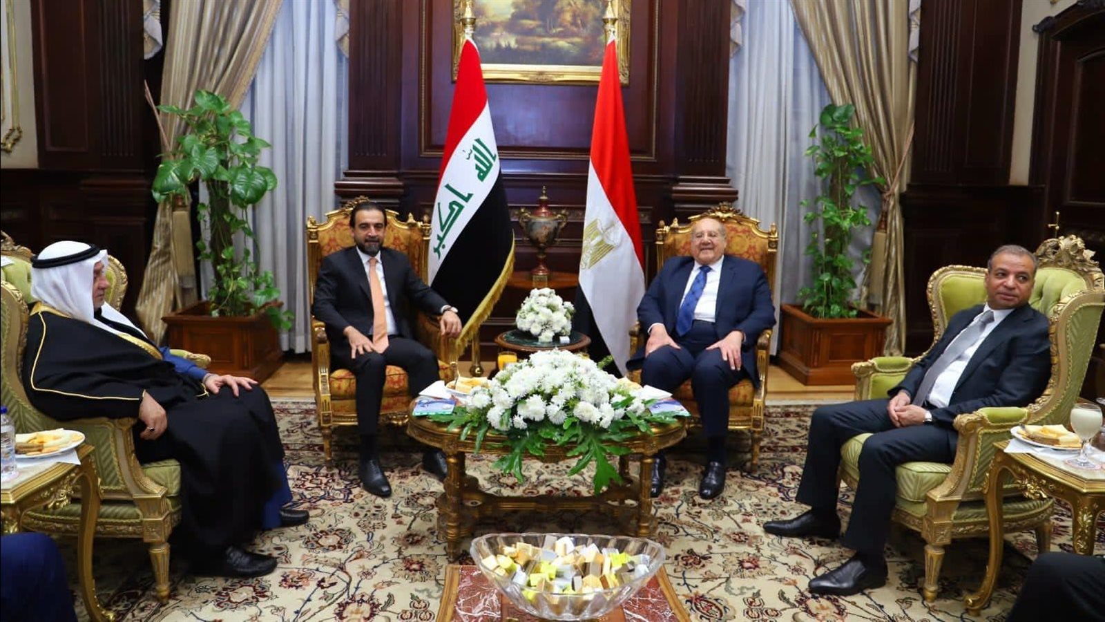 رئيس مجلس الشيوخ يستقبل رئيس مجلس النواب العراقى