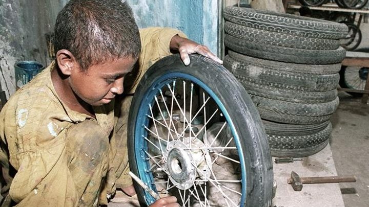 ظاهرة تشغيل الأطفال