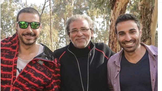 أحمد فهمى وخالد يوسف وأحمد السعدنى 