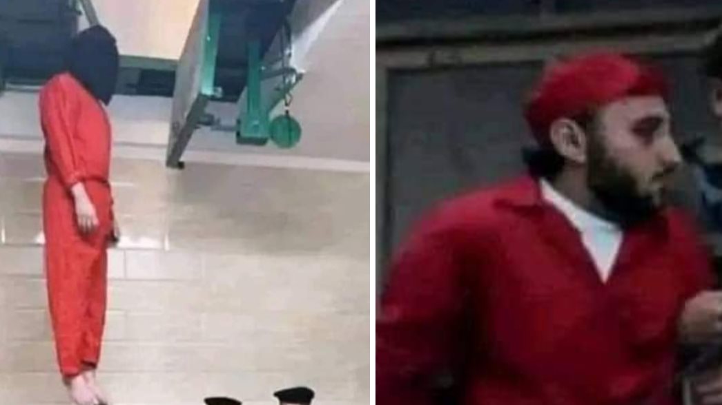 البوست المتداول لإعدام محمد عادل
