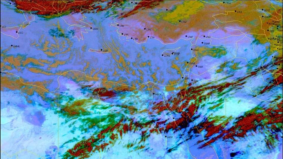 حالة طقس اليوم في مصر 